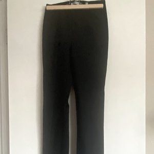 Vince Stitch Front Seam Leggings Pants Size Small Black Work Career Professional